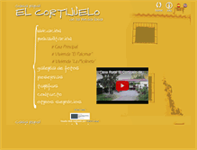 Tablet Screenshot of elcortijuelo.com